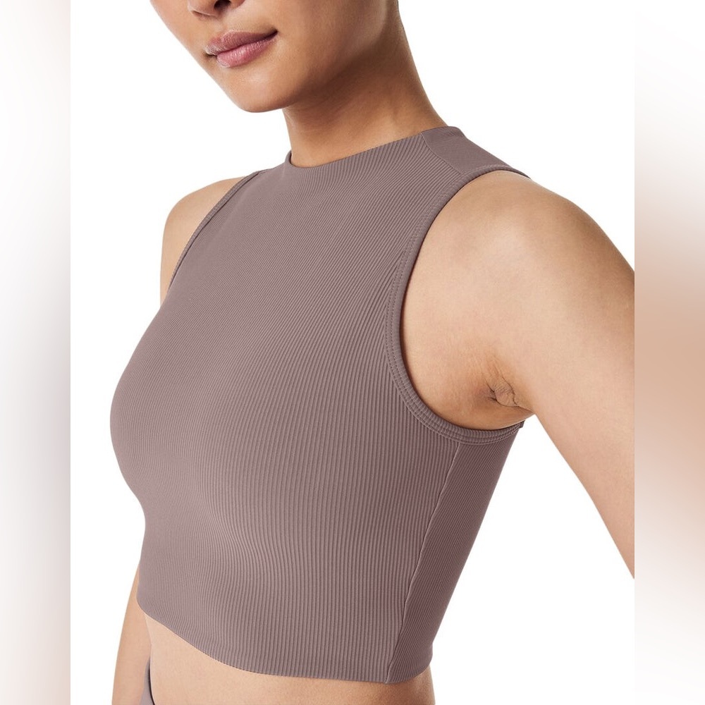 NWT SPANX Women's Brown Tank Top size Small